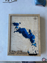 Customized Layered Bathymetric of Lake Wawasee, Kosciusko County, Indiana